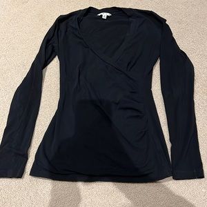 Cabi black long sleeved top